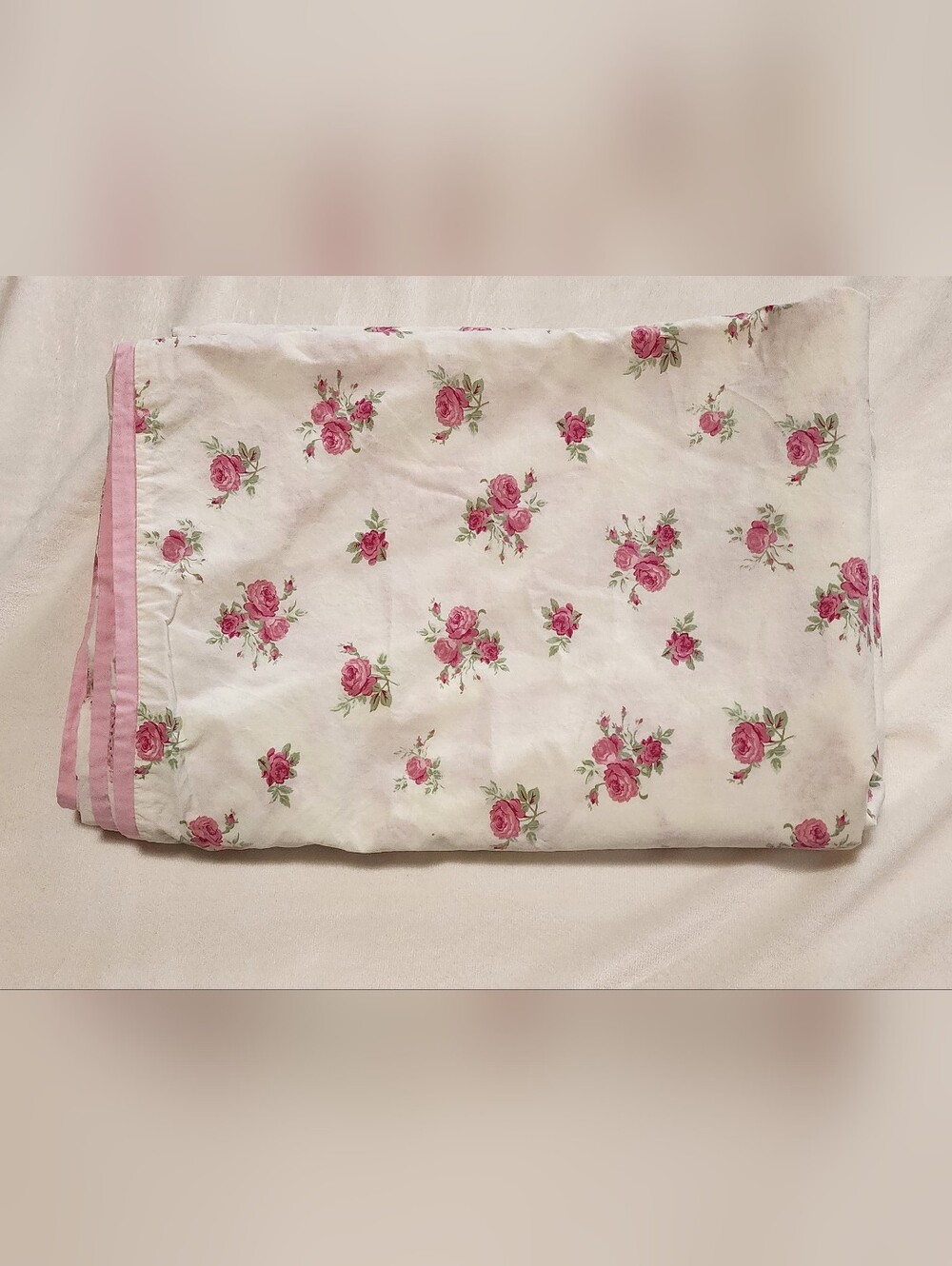 Simply Shabby Chic Pink Rose Floral Duvet Cover